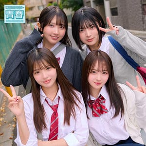 【佐藤愛瑠・巴ひかり・若月もあ・虹村ゆみ】deaa030 | める&ひかり&もあ&ゆみ