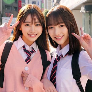 【前田美波・白石もも】skho176 | ももちゃん＆みなみちゃん